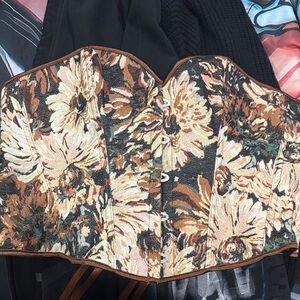 Floral Corset Top